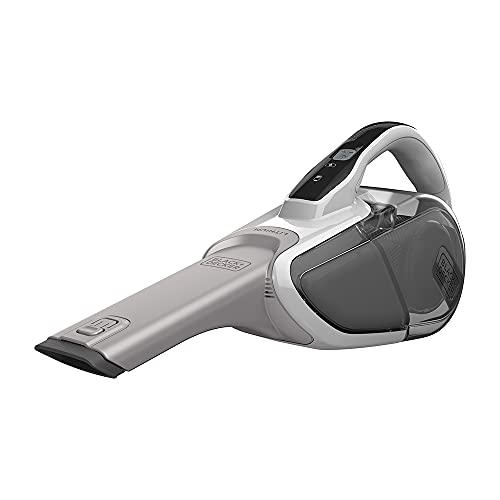 BLACK+DECKER Dustbuster Handheld Vacuum, Cordless, Powder White (HHVJ315JD10) BLACK+DECKER Dustbuster Handheld Vacuum, Cordless, Powder White (HHVJ315JD10)