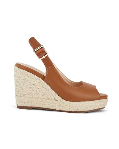 Image of Juliet Holy Womens Wedge Sandals Peep Toe Espadrilles Platform Ankle Strap Slingback Comfort Summer Dressy Shoes