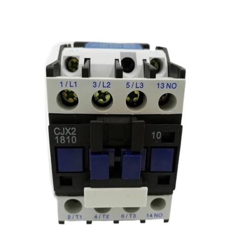 Contacteur AC de puissance CJX2-1810 380VAC relais électromécanique triphasé