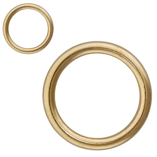 Curtain Rings Hollow Brass Plated 12 mm Roman Blind Curtain 