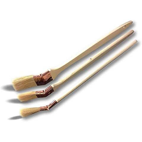KIBROS 6LOT340c Set of 3 Flat Brushes Cover