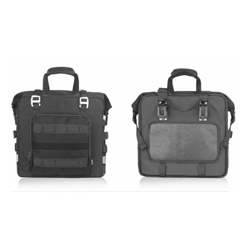 Sacoche latérale moto extensible 25-32L imperméable et robuste