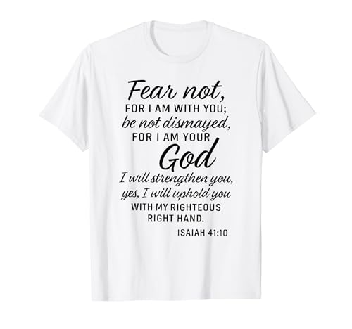 Fear Not Isaiah Forty 41:10 ���� ���� ��� ���g T�V���c