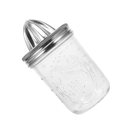 UKCOCO Exprimidor Manual de Zumo de Frutas Exprimidor de Inoxidable Práctico Extractor para Cocina para y Uso Doméstico y Camping