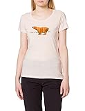 Columbia Damen Kurzärmeliges, Bedrucktes T-Shirt DAISY Days, Peach Quartz, Bear Graphic, S, 193459