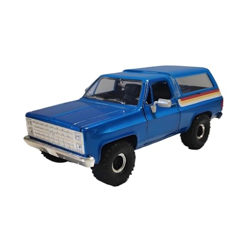 Modèle Voiture en Alliage Chevy Blazer 1980 1/24 Réplique Métal Haute Finition