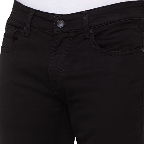 Image of Spykar Men's Slim Fit Low Rise Casual Jeans