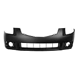 MBI AUTO - Primered, Front Bumper Cover Fascia for 2007 2008 Nissan Maxima 07 08, NI1000247