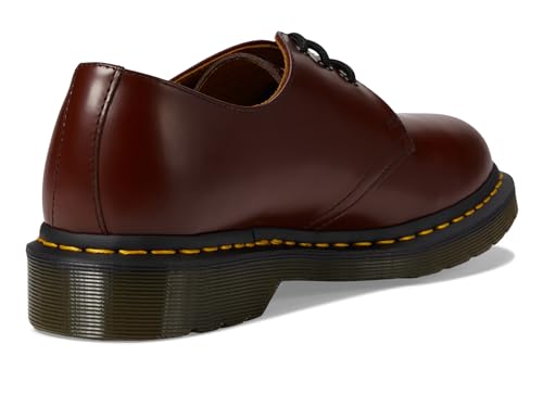 Image of Dr. Martens Unisex 1461 Oxford Shoe, Cherry Red, 10 Women /9 Men