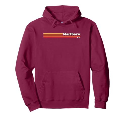 La maglietta unica Marlboro New Jersey NJ presenta un design classico originale con logo invecchiato ed è un ottimo modo per mostrare l'orgoglio della tua città natale. Regalo perfetto per chi ama il suo fascino e orgoglioso di essere di Marlboro