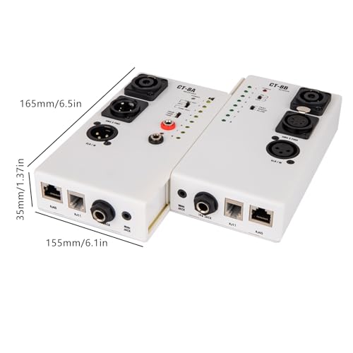 Detector de fallos de cable auditivo CT-8 soluciona cortes de audio en eventos en vivo 3