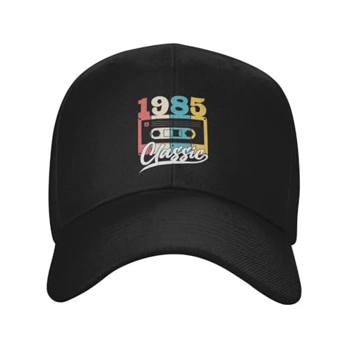 Casquette de baseball rétro 1985 chapeau snapback coton adulte homme femme