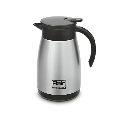 Image of Flair Cafe Vacuum Insulated Steel Kettle 750 ML (Silver)