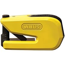 Abus 68569 Smartx 8078 قفل قرص إنذار ثلاثي الأبعاد - أصفر