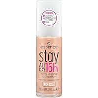 essence cosmetics stay ALL DAY 16h long-lasting Foundation 10