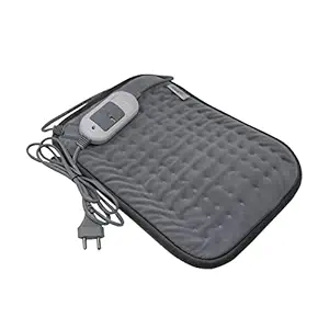 vivaanistic Heating Pad for Back Pain| Electric Heating Belt With 3 Heat Settings and Temperature Controller Heat Belt | Pain Relief for Joints, Muscle, Leg, Shoulder, Knee, Neck| Heat Pad |Grey