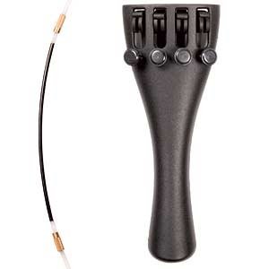 1/2 Violin Ultra Composite Tailpiece with 4-tuners and Nylon Tailgut