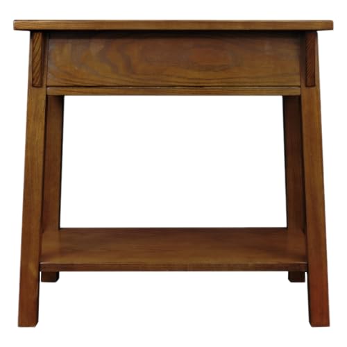 Image of Leick Home Mission End Table, 15 inch, Russet