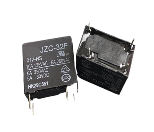 Relé de 4 pines JZC-32F 012-HS para reparar placas de electrodomésticos