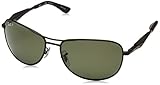 Ray-Ban 0rb3519 RB3519 Aviator Sonnenbrille, Black (006/9A 006/9A)