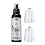 Anti-Falten-Spray für Kleidung – 120 ml Anti-Falten-Spray für Stoffe | Pflege für unterwegs ohne Dampfbügeln, Anti-Falten-Sprays, unverzichtbare Weichspüler-Alternative für Anzüge