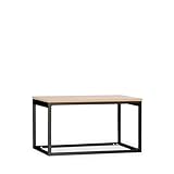 KLAST Mesa de Centro elevable en Madera Color Natural con Pata Negra