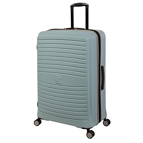 it luggage Eco-Protect - Spinner expandible de 8 Ruedas rígidas de 78.7 cm, Cáscara de Huevo de Menta, Green, Eco-Protect - Equipaje Giratorio expandible de 8 Ruedas rígidas de 78.7 cm