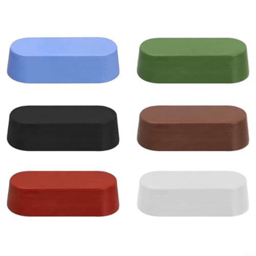 CNANRNANC Juego de pasta de pulido de metal profesional compuesto abrasivo multiusos para acabado de espejo de cobre de aluminio de acero inoxidable (6 piezas)