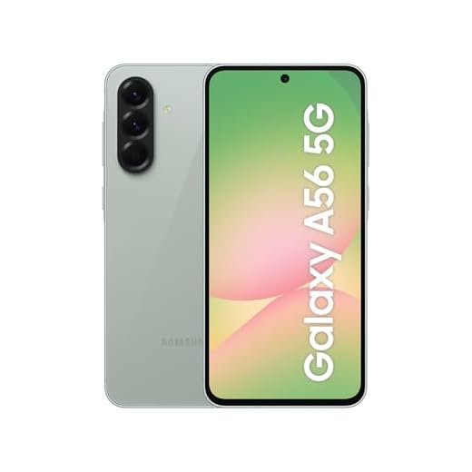 Samsung Galaxy A56 5G AI Smartphone ohne Vertrag, Simlockfreies AI Handy mit Android, 8 GB RAM, 128 GB Speicher, 50-MP-Kamera, Awesome Olive, 2,5 Jahre Herstellergarantie [Exklusiv auf Amazon]