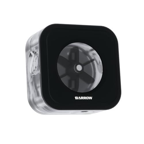 Flujómetro Barrow ARGB negro para refrigeración líquida de PC 2