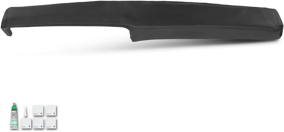 PIT66 TPE Dash Bezel Cover Dashboard Black Compatible with Buick Apollo/Olds Omega 1972-1974 Fit Chevy Chevy II/Chevy Nova 1969-1974 Fit Pontiac Ventura 1971-1974 Instrument Panel