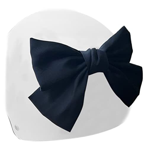 Schleifenband für Helm, große einfarbige Schleife, Skihelm, Dekoration, Frauen, Weihnachtshelm, Zubehör für Skating-Helm