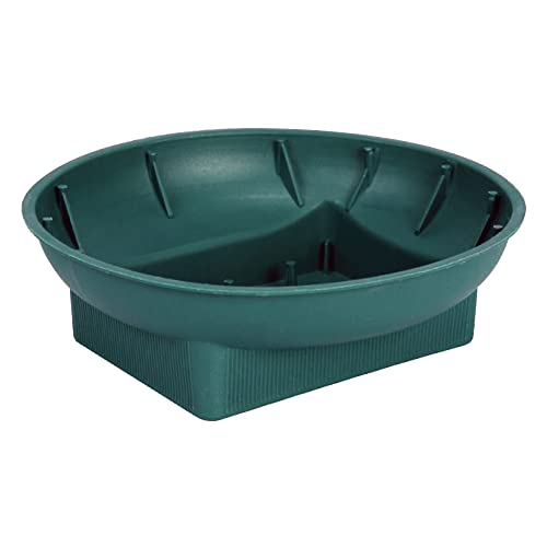 FloraCraft Plastic Design Bowl 2 Inch x 6.2 Inch Green