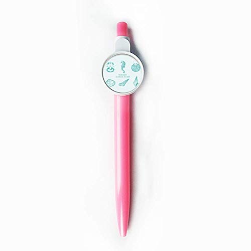 Stylo hippocampe bleu DIYthinker : l'accessoire écriture marine pour bureau