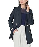 [ユアーズ] テーラード ダブルブレスト ジャケット BBXN1389 レディース M ネイビー