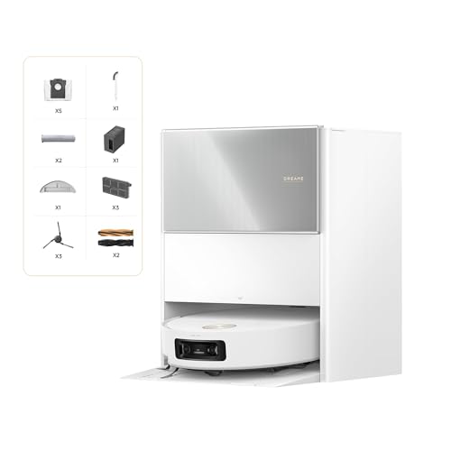 Immagine di DREAME Aqua10 Ultra Roller Complete Robot Aspirapolvere, Autopulizia Rullo, Supera Ostacoli da 8cm, Auto-Svuotamento, Aspirazione 30.000 Pa, Evita Oltre 240 Oggetti, Controllo Vocale Intelligente