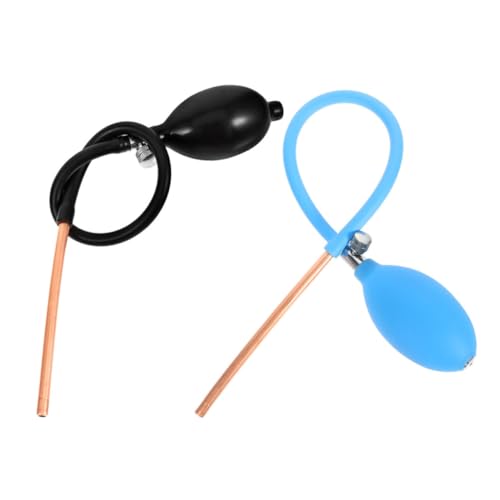 UKCOCO 2 Piezas Molde Hombre Soplador De Azúcar Bomba De Soplado De Azúcar Manual Herramienta para Soplar Azúcar Fondant Bomba De Herramientas para Soplar Azúcar El Plastico