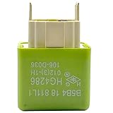 MCDHOJWGG Automotive Relay B5B4-18-811 Relay Compatible with Mazda 323 Series, Compatible with Premacy MX 5 Demio Miata, Compatible with Protege 626 Mazda