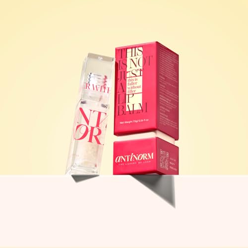 Image of Antinorm 6 in 1 Lip Balm & Plumping Gloss - Fuller Without Filler | With Capsicum, Jojoba & Avocado Oil | Hydrating Clear Lip Balm with SPF | Instant Fuller Looking Lips | 5 ml