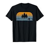 Fairbanks AK Home Pride Alaska State T-Shirt