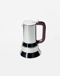 Alessi 9090/3 Stovetop Espresso Coffee Maker Magnetic Base 3 Cup - coolthings.us