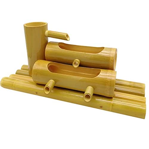 JYHHGDS 70cm Bambusbrunnen-Set für Aussen