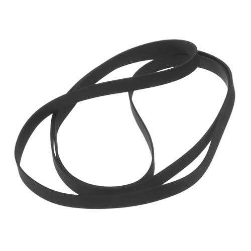 Milisten Correa De Repuesto para Tocadiscos De Vinilo Correa De Goma Negra para Reproductores De Cassette Giratoria y Fácil De Instalar para Fonógrafos y Grabadoras