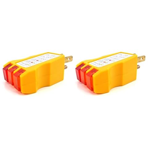 Elitexion Outlet Circuit Receptacle Tester - Pack of 2 Cover