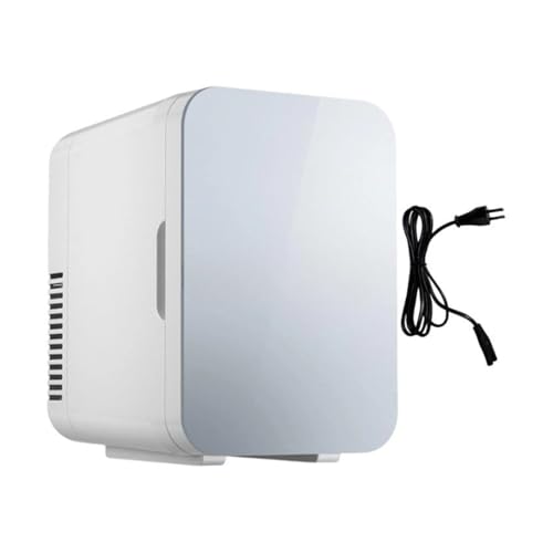 高度な冷却技術を搭載した旅行、オフィス、寮に最適な6Lミニ冷蔵庫(Silver)