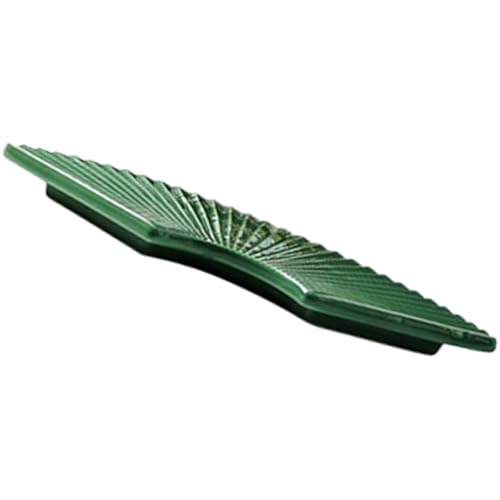 Plato Japonés de Cerámica Estilo Sushi 11 pulgadas Verde miniatura 1