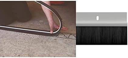 Stormguard 04SR5072515BL Garage Floor Seal Threshold 2515MM Black, Aluminium