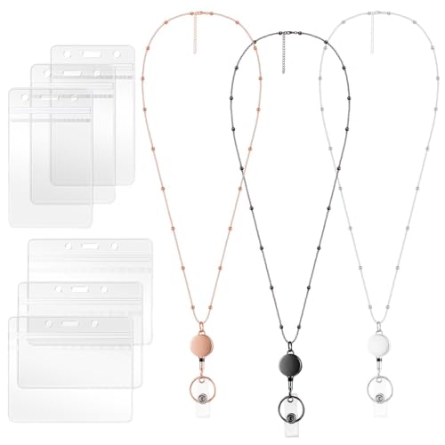 s Lärare ID Lanyard, nyckelband för kvinnor Super Cute Breakaway nyckelband, halsband för lärare sjuksköterskor anställda studenter