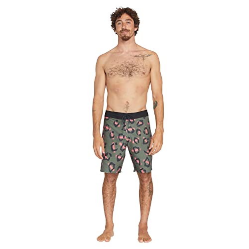 Volcom Men's Stone Party Animals Stoney Boardshort Trunks3
