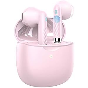 Kuizil Blootooth 5.3 Kopfhörer, In Ear Kopfhörer Kabellos mit Mini Ladekoffer, In Ear Ohrhörer mit HiFi Stereo Sound…